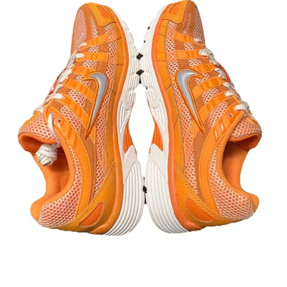 Nike P-6000 Premium Men's Shoes Kumquat Metallic Silver Sz 11 HQ3641 886 “NEW”